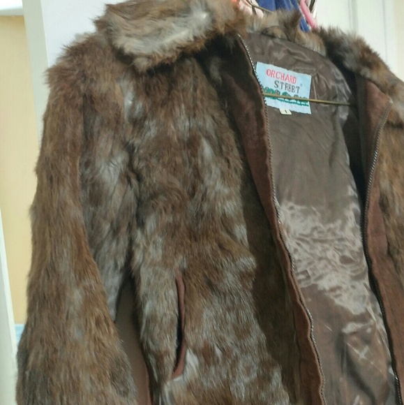 Authentic Rabbit Fur Coat - Picture 2 of 6